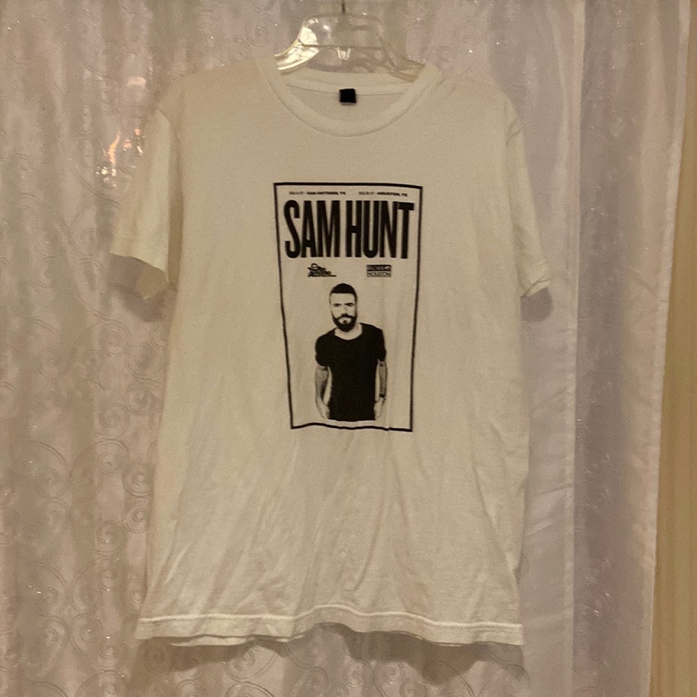 2017 Houston Rodeo Sam Hunt Concert T-Shirt Adult Size Large 🔥
